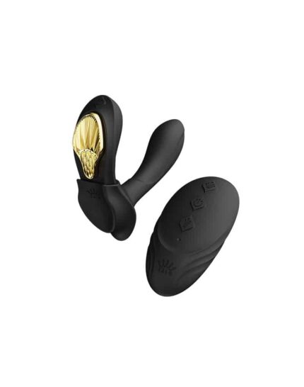 ZALO - Aya - Trusevibrator med G-punkt stimulering - Fjernkontroll og APP - Sort