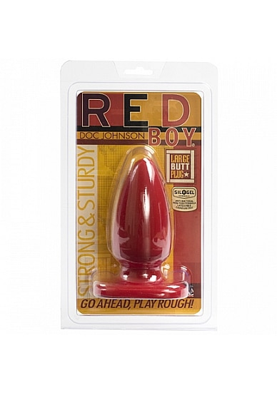 Doc Johnson - Red Boy Buttplug - Large