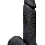 Doc Johnson - Vac-U-Lock - 8" Naturtro UR3 Dildo, Sort
