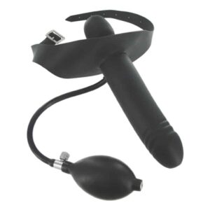 Master series - oppblåsbar gag med dildo