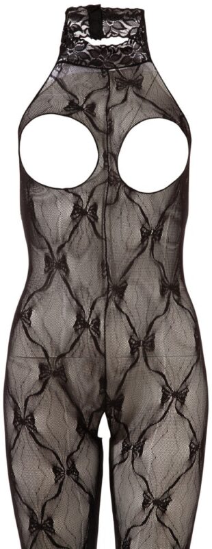 Mandy Mystery - Blondecatsuit med åpning til bryst - XL - 2XL