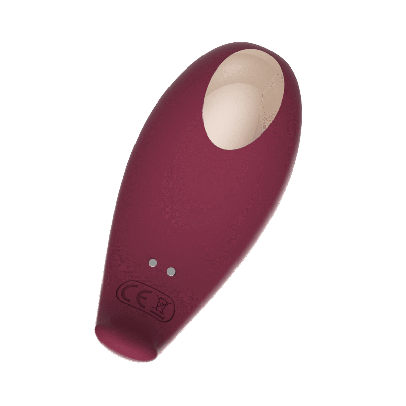 Inspiration - Vibrerende egg og trykkbølgestimulator med app - Gavesett Rødt
