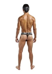 Male Power - Lo Rise Thong - Sort