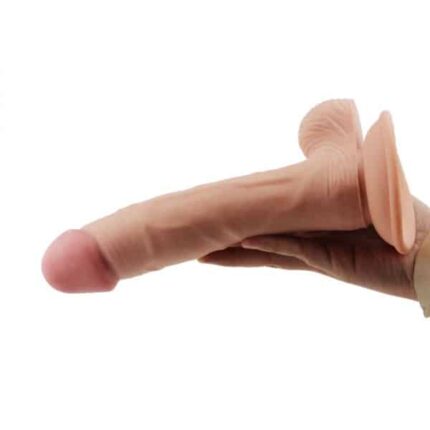 Lovetoys - 9" Dildo med Pung og Sugekopp