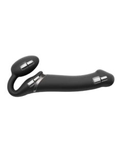 Strap-on-Me - Stroppeløs Strap On med Vibrering - Large - Sort