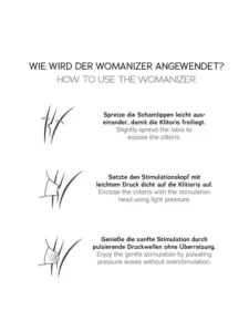 Womanizer Enhance - Trykkbølger og Vibrasjoner - Sort - Bilde 17