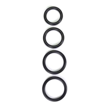 Rimba - Thick Rubber cockring sort