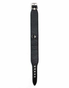 Rimba - Lærhalsbånd 40 mm Bred