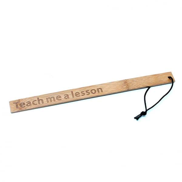 Rimba - Teach Me A Lesson - Bamboo Paddle Rimba - Teach Me A Lesson - Bamboo Paddle