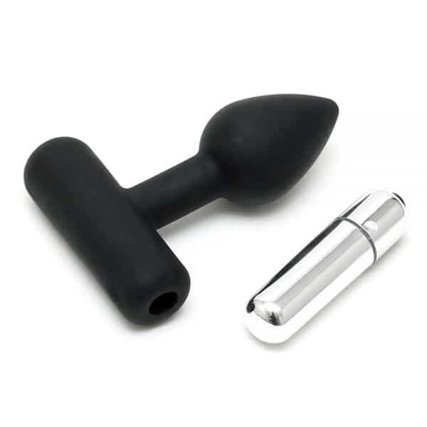 Rimba - Silikon mini buttplug med vibrering Rimba - Silikon mini buttplug med vibrering