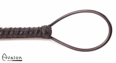 Avalon - RANGER - Sort flettet silikonflogger