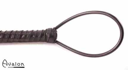 Avalon - RANGER - Sort flettet silikonflogger