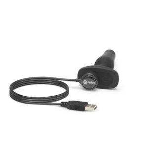 B-vibe - Novice - Vibrerende Buttplug, Sort