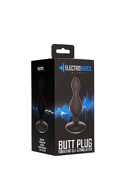 ElectroShock - Vibrerende elektro buttplug