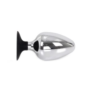 Medium Buttplug med Sugekopp - Metall