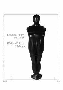 OUCH! - Xtreme - Body Bag Med Nylon Stropper - Sort