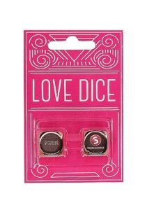 Love Dice - Erotiske Terninger - Rosegull