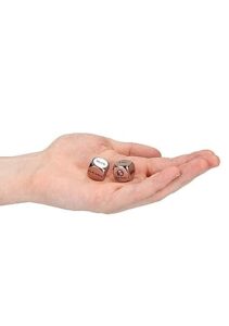 Love Dice - Erotiske Terninger - Rosegull