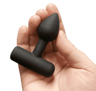 Rimba - Silikon mini buttplug med vibrering