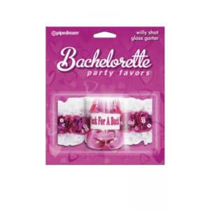 Bachelorette - Strømpebånd med Shotglass