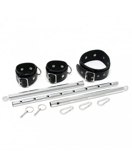 Justerbar Spreader Bar med Cuffs og Collar