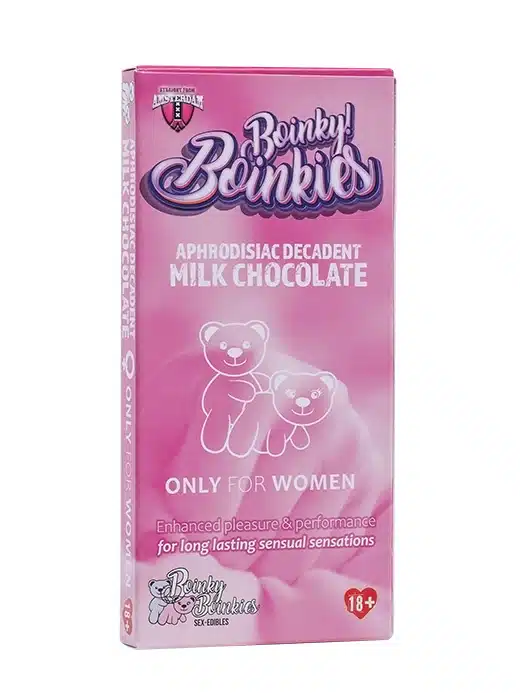 12217-sex-chocolate-boinky-boinkies-aphrodisiac-decadent-milk-chocolate-03 Boinky - Afrodisierende Sexsjokolade for Kvinner - 75g - Bilde 1