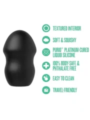 Blush - UrSelf - Fortify Black Stroker - FTM Masturbator - Bilde 12