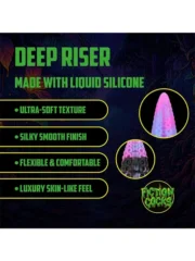 Fiction Cocks - Deep Riser - Tentakkel Fantasi Dildo - Rosa - Bilde 8