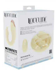 Loveline - Daydream - Parvibrator med ladeetui - Pastell gul - Bilde 3