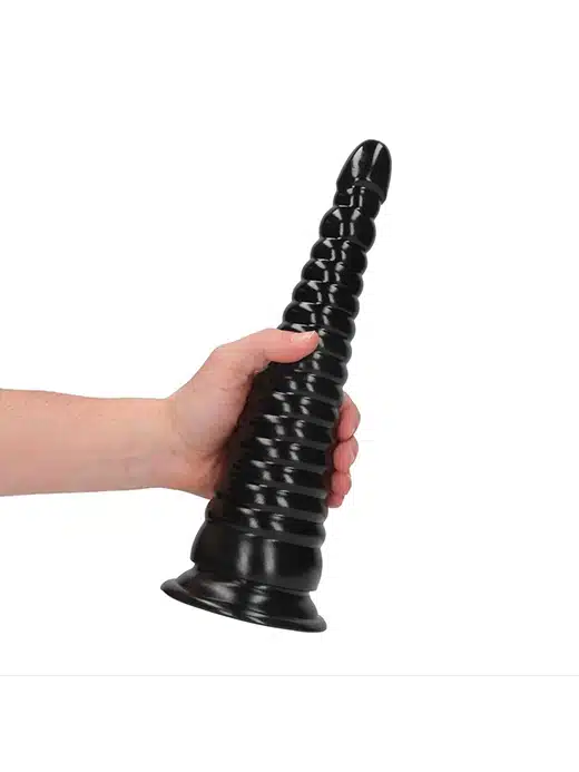 OU1077BLK-ouch-vortex-analplugg-anal-gradvis-gradert-stor-lang_2 Ouch! Xtreme - Twisted vortex - gradert analplugg sort. - Bilde 1