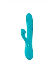 Dolce Vive - Fiore - Tappende rabbitvibrator - Blå - Bilde 5