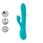 Dolce Vive - Fiore - Tappende rabbitvibrator - Blå