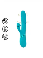 Dolce Vive - Fiore - Tappende rabbitvibrator - Blå