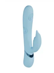 VIVE - Pallina - Rabbitvibrator med Tapping - Blå - Bilde 5