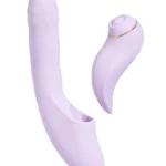 Svakom - DuoGlow - Thrusting Vibrator med Klitorisstimulator